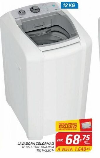GBarbosa Lavadora colormaq oferta