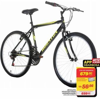 GBarbosa Bicicleta houston foxer hammer/maori oferta