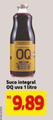 Suco Integral OQ uva 1L