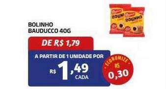 Bahamas Mix Bolinho bauducco oferta