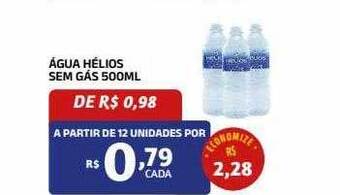 Bahamas Mix Agua hélios sem gas oferta