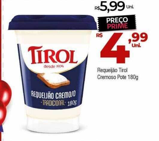 Promoção e preço Tirol Brasão Supermercados – jul. 2025