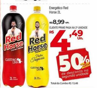 Energético red horse