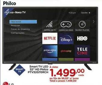 Carrefour Smart tv led 32 oferta