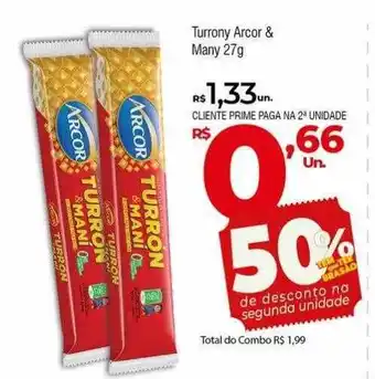 Turrony arcor & many