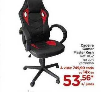 Cadeira gamer master kesh