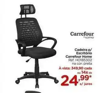 Carrefour Cadeira p- escritório carrefour home oferta