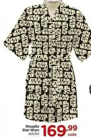 Roupão star wars adulto