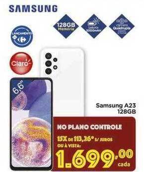 Carrefour Samsung a23 128gb oferta
