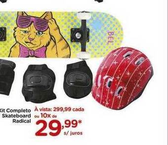 Carrefour Kit completo skateboard radical oferta