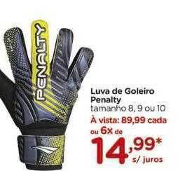 Carrefour Luva de goleiro penalty oferta