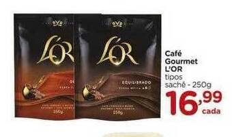 Carrefour Café gourmet l'or tipos sachê oferta