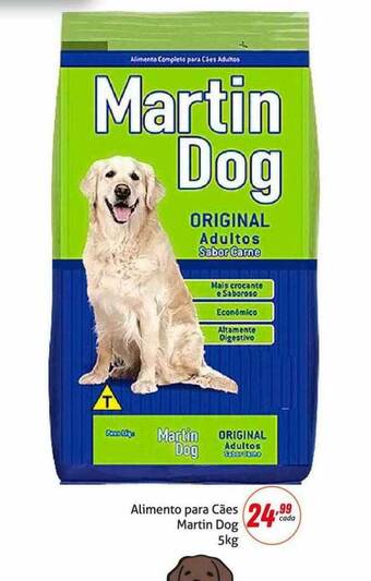 Rede Aliança Alimento para cães martin dog oferta