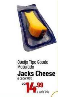 Muffato Queijo tipo gouda maturado jacks cheese a cada oferta