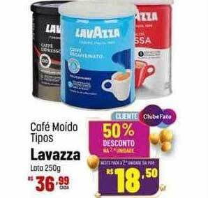 Muffato Café moido tipos lavazza lata oferta