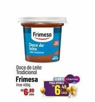 Muffato Doce de leite tradicional frimesa pote oferta
