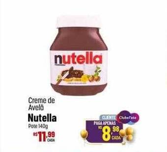 Muffato Creme de avelã nutella pote oferta