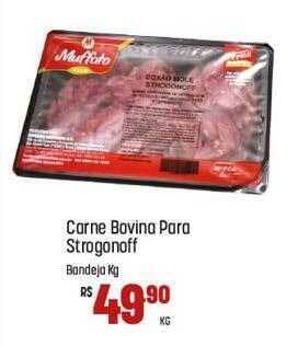 Muffato Carne bovina para strogonoff bandeja kg oferta
