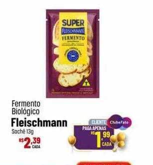 Muffato Fermento biológico fleischmann oferta