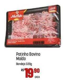 Muffato Patinho bovino moído oferta