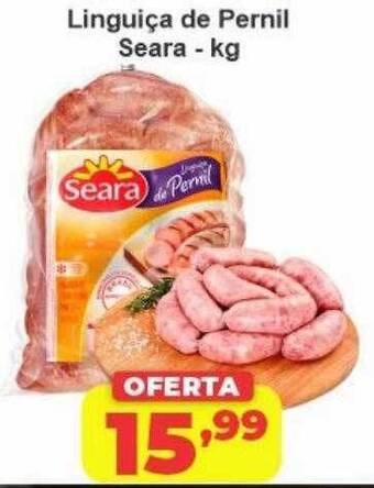 Supermercado Pastorinho Linguiça de pernil seara oferta