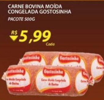 Assaí Atacadista Carne Bovina Moida Congelada Gostosinha 500g oferta