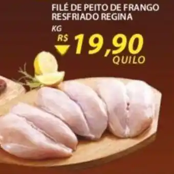Assaí Atacadista File de Peito de Frango Resfriado Regina 1kg oferta