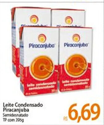 Atacadão Leite Condensado Piracanjuba 395g oferta