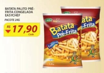 Assaí Atacadista Batata Palito Pre-Frita Congelada EasyChef 2kg oferta