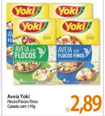 Atacadão Aveia Yoki 170g oferta