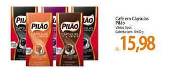 Atacadão Cafe em Capsulas Pilao oferta