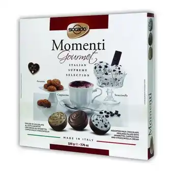 Carrefour Bombom de chocolate socado momenti gourmet 220 g oferta