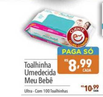 Toalhinha Umedecida Meu Bebê