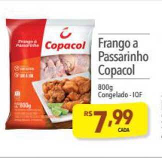 Supermercados Condor Frango A Passarinho Copacol 800g oferta