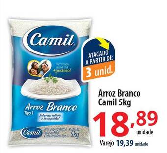 Akki Atacadista Arroz branco camil oferta