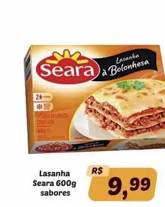 Semar Supermercado Lasanha seara sabores oferta