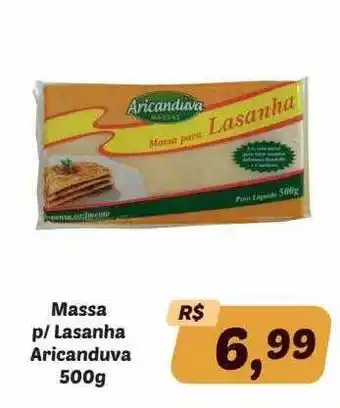 Massa p lasanha aricanduva