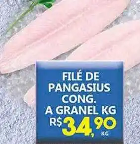 Supermercado Porecatu Filé de pangasius cong. a granel oferta