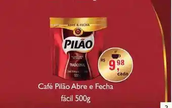Supermercados Mundial Café Pilão Abre E Fecha Fácil 500g oferta