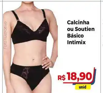 Calcinha Ou Soutien Básico Intimix