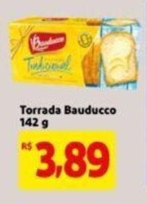 Extra Supermercado Torrada Bauducco 142g oferta