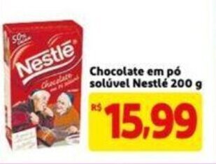 Chocolate em po soluvel Nestle 200g