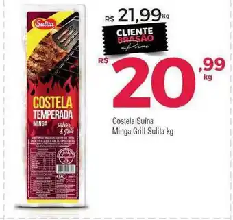 Costela Suína Minga Grill Sulita 1kg