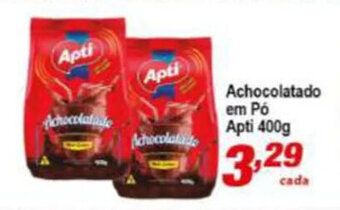 Ricoy Supermercados Achocolatado em po Apti 400g oferta