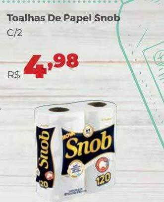 Toalhas de papel snob