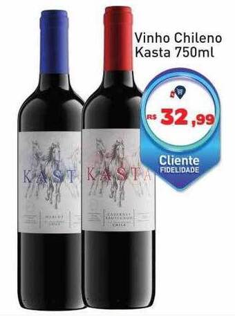 Tonin Superatacado Vinho chileno kasta oferta