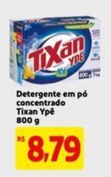 Detergente em po concentrado Tixan Ype 800g