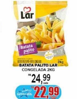 Supermercado Estrela Azul Batata palito lar congelada oferta