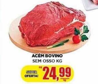 Acém bovino sem osso kg