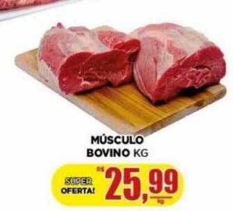 Supermercado Estrela Azul Músculo bovino kg oferta
